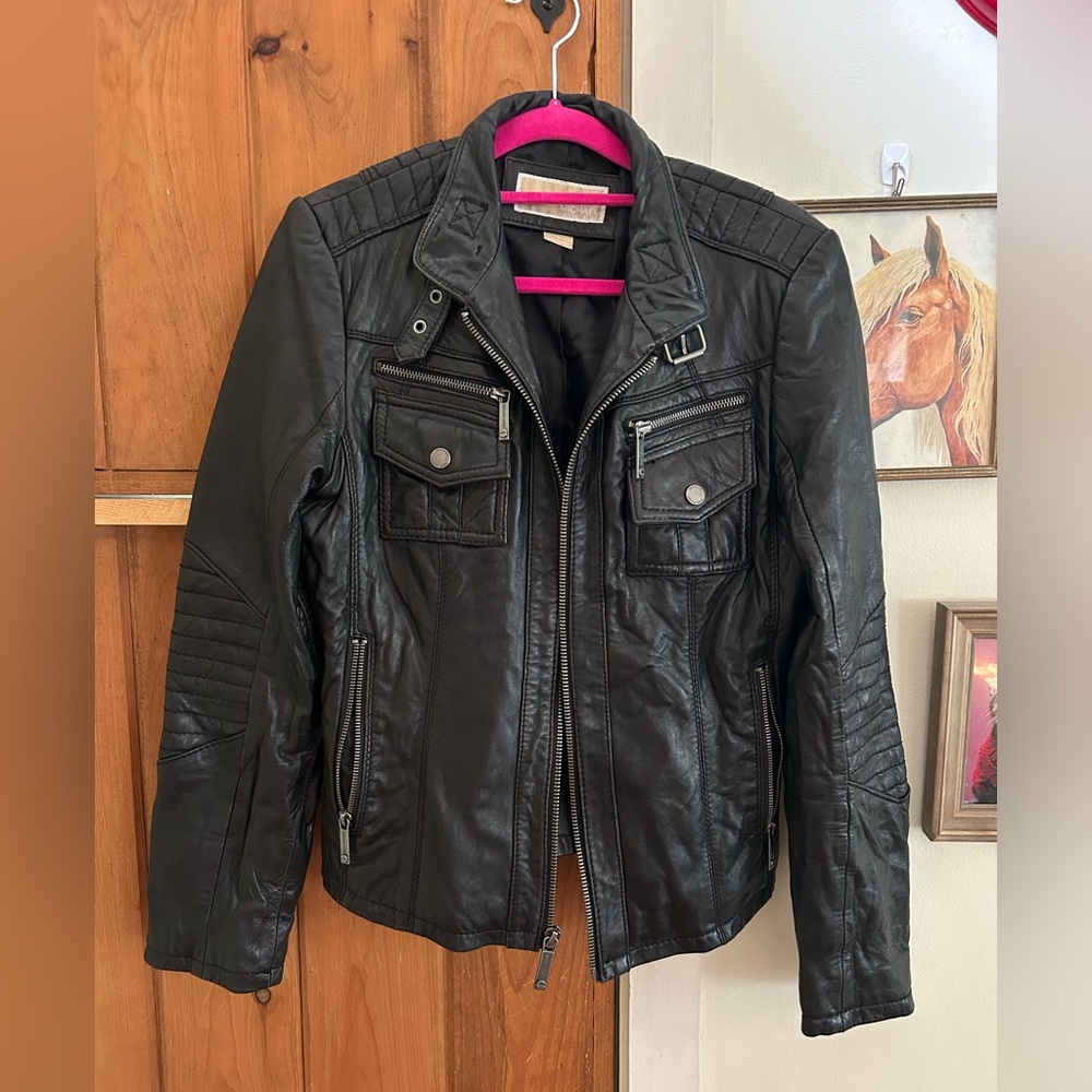 Michael Kors Leather Jacket